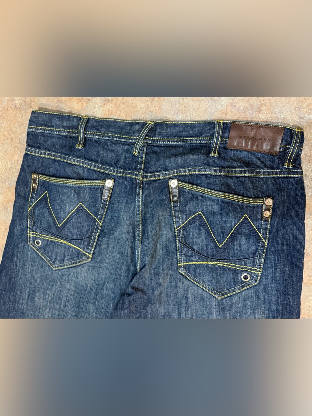 Men’s Sean John blue jeans. Size 40x32